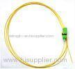 FC APC Fiber Optic Pigtails , Low Insertion Loss and High Return Loss