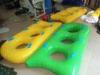 Customed green Water Proof PVC Inflatable rescue Boat Drifting Sport