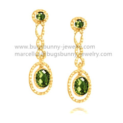 alloy jewelry set in cubic zirconia micro pave handmade crafts