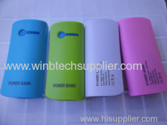 4400 mah power bank 10 colors ultra-thin simple mobile phone power bank 4400mah power source
