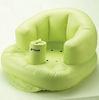 Green Soft PVC Modern Inflatable Furniture Sofa for school , backyard , shopping mall