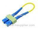 3.0mm SC SM Optical Fiber Patch Cable Multimode 9 / 125 Patch Cord