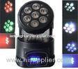 Portable Stage LED Moving Head Wash Light Four Colors DMX strobe Light