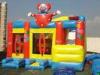Commercial Bouncy Castles Inflatable Sports Games / Moonwalk Bouncer CE Blower For Children