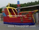 Durable PVC Tarpaulin Inflatable Sports Game , Slide Funny With 8L x 8W x 4H Size