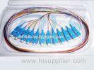 SC / PC Optical Fiber Patch Cord 12 Core Pigtail For Access Network