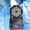 Mini 3W RGB LED Moving Head Wash Light 9 channels DMX512 KTV Stage Light