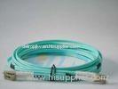 LC/PC Blue Plastic Multimode50/125 OM3 duplex Fiber Optic Cable/Fiber Optic Patch Lead