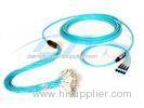 Multimode Optical Fiber Patch Cord , MTP / MPO Fiber Optic Trunk Cable