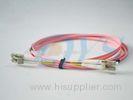 Fiber Optic Pink LC-LC Duplex Patch Cord 3 Meters / Fiber Optic Jumper