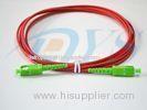 Corning Optical Fiber Patch Cord SC / APC-SC / APC , Low Insertion Loss & PDL