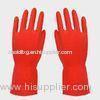 Home Red latex glove , Diamond grip Latex Gloves for gardening