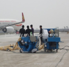 Airport runway preventive maintenance blasting machine