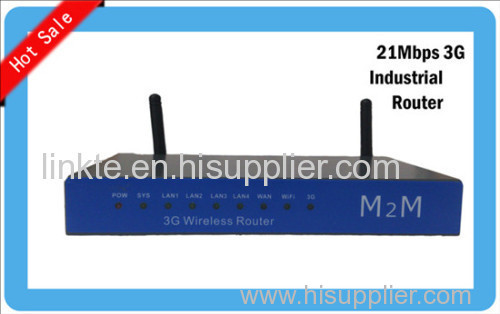 Cellular M2M LTE Industrial 3G WiFi Router with Sim slot Openwrt for bank ATM