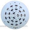 2000V - 8000V White Round Aluminum Base High Power LED PCB Single Layer - 4 Layer