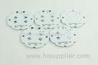 Round White Solder Mask High Power LED Light PCB Circuit Board with Immersion Gold / HASL