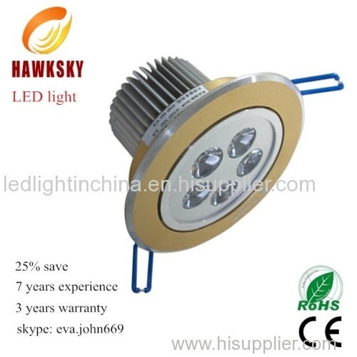 High light 5w led ceiling light manufacturer factory wholesa