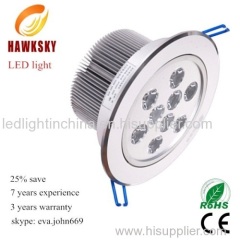 High watt 9w led spot lamp manufacturer factory wholesale