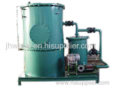 Oily water separator for waste water treatment