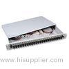 SC Duplex 6 Port / 12 Port Fiber Optic Patch Panel For Network Distribution