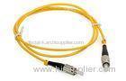 Fiber Optic fc-fc patch cord Singlemode 9 / 125 Simplex with APC Polishing