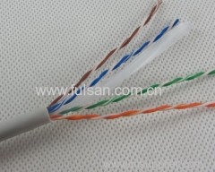 China Manufacturer Best Price 1000ft Bulk 23AWG 4 Pairs UTP Cat6 Cable With CM Fire Retardant Cat6 Cable