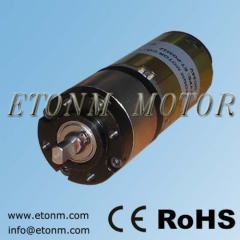 high speed high torque electric valve robotic planetary motor