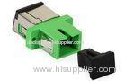 0.2dB SC / APC Fiber Optic Adapter With Inner / External Shutter Dust Cap