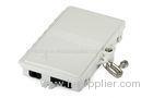 Outdoor four port Fiber Optic ODF , SC wall mount fiber termination box