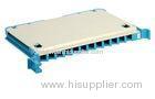 ABS Fiber Optic ODF Unit , Fiber Optic Splice Tray For Network Distribution