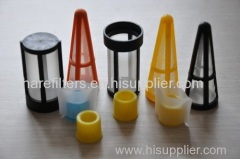 Insert-molded Plastic Filters, Over-moled Plastic Filters