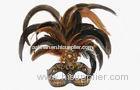 Customized Fashion Brown Venice Carnival Masks For Costume Party