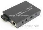 SC Singlemode Ethernet Fiber Optic Media Converter 10 / 100Mbps