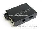 Full Duplex RJ45 ports Fiber Optic Media Converter for Tamper Switch 100Base - Fx