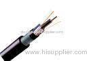 Outdoor armored fiber optic cable