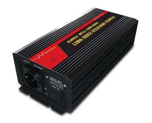 DC12V with digital display 2000W power inverter