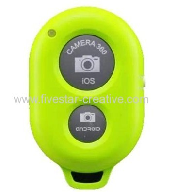 AB Shutter 3 Mini Bluetooth Remote Control Shutter Self-timer for iPhone iPad Samsung Android phones Green