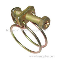 Single/double wire clamp,hose clamp,hose clip