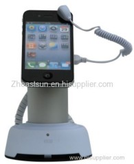 Classic Stand-alone Security Cell phone Display Stand with Charging feature