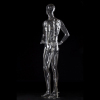 Transparent faceless male clear mannequins special offer