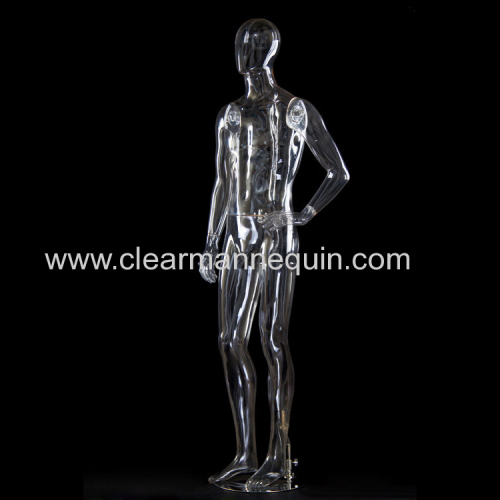Male full body PC mannequin for sale
