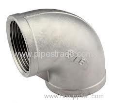 casting ss socket weld pipe fittings-90°elbow