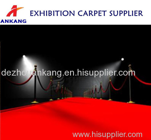 Red carpet for floor covering decoration
