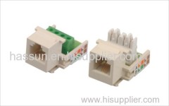 Standard Cat.3 110 IDC RJ45 Keystone Jack can be used in community line connection