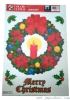 Christmas door decorations stickers