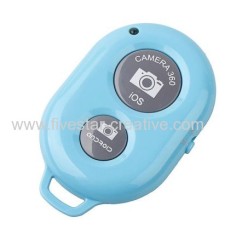 New Wireless Self-timer Bluetooth V3.0 Remote Control Camera Shutter Blue for iOS Android