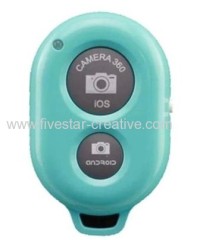 New Wireless Self-timer Bluetooth V3.0 Remote Control Camera Shutter Blue for iOS Android