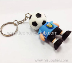 3D charming toys keychain