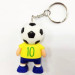 souvenir 3D design keychain for 2014 world cup