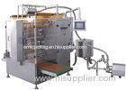 Liquid Sachet Filling Packing Machinery , Horizontal Flow Pack Machine